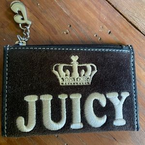 Juicy key/coin purse! Perfect for a small clutch or to add to your key chain.